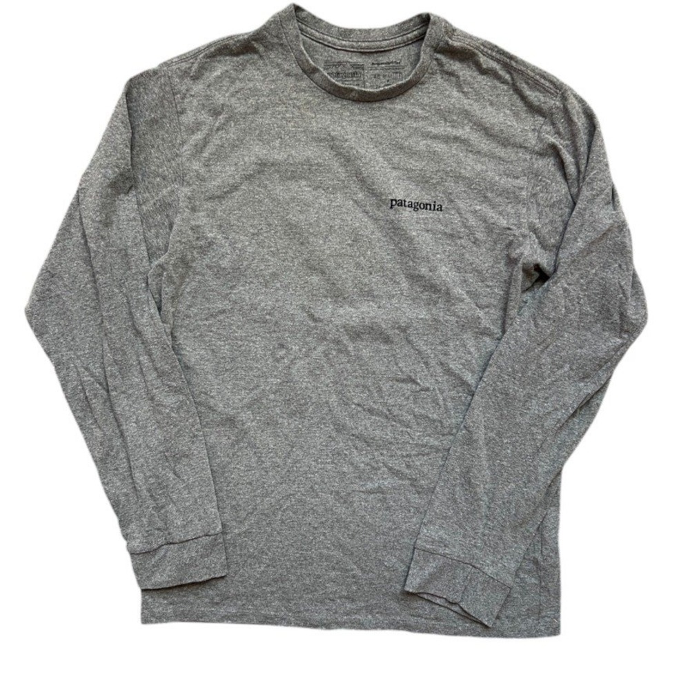 Patagonia Long Sleeve Tee XS Grey